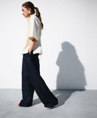 Selection Women's Pinstripe Suit Pants