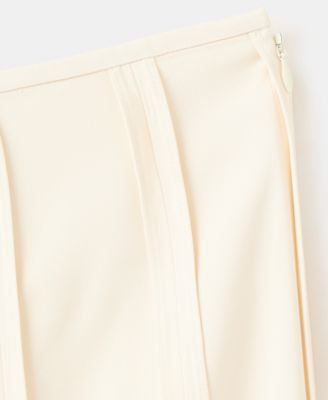 Selection Women's Fringed Hem Midi Skirt