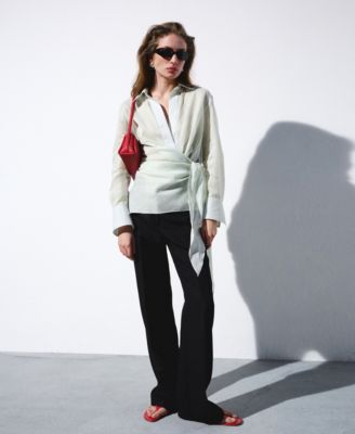 Selection Women's Straight-Fit Suit Pants