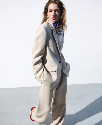 Selection Women's Straight-Fit Suit Blazer