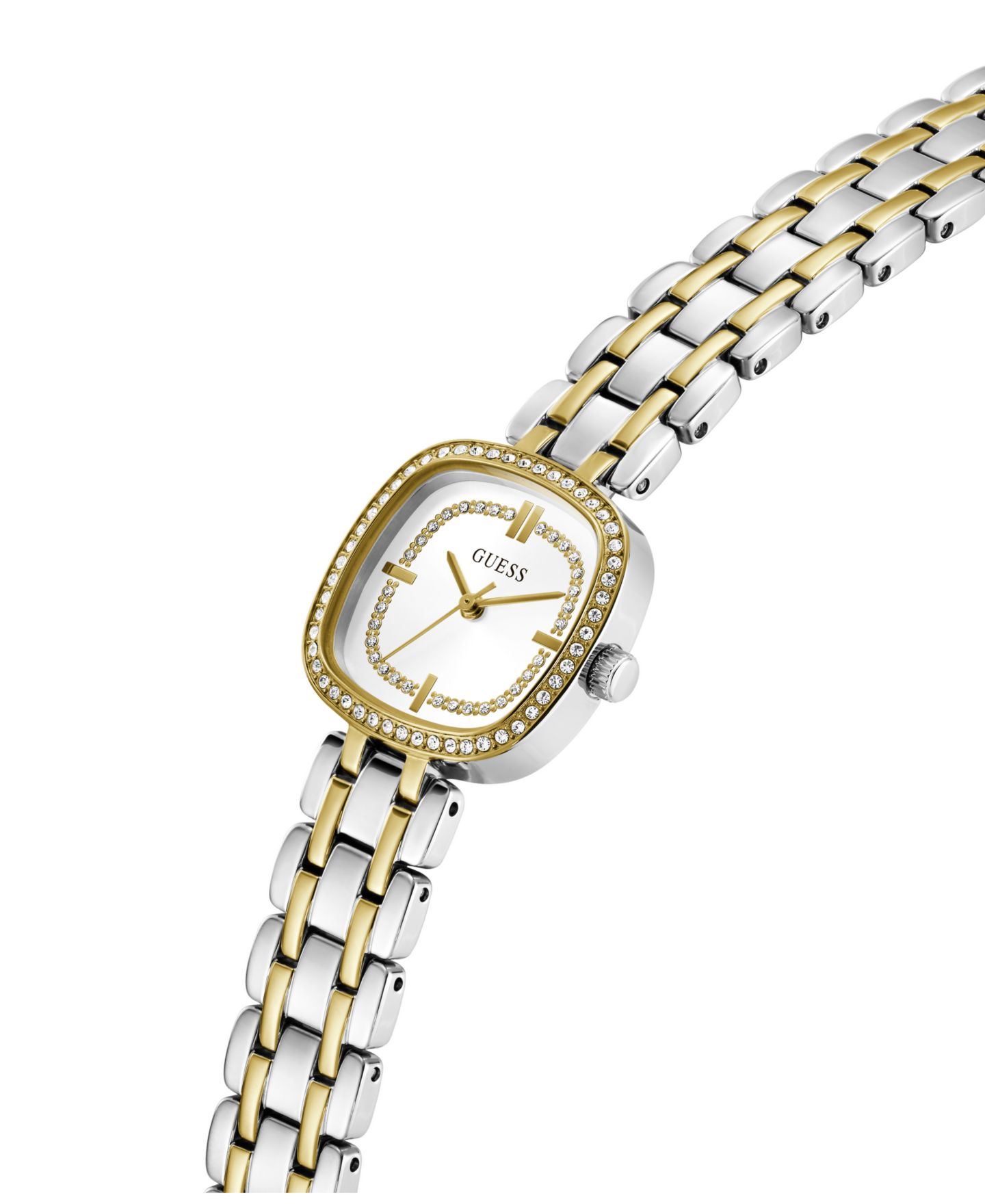 Женские часы GUESS Two-Tone Stainless Steel Analog, 25mm — фото 4