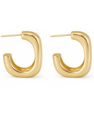 18K Gold Plated Hoop Earring
