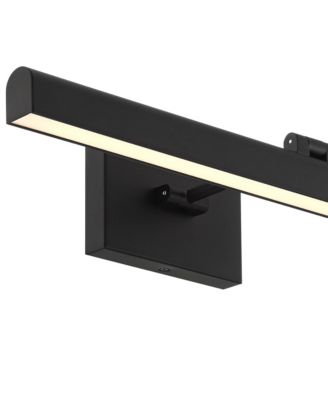 Henry 24" High Modern Picture Wall Lamp Light Fixture Mount Living Room Indoor Hallway LED Hardwired Black