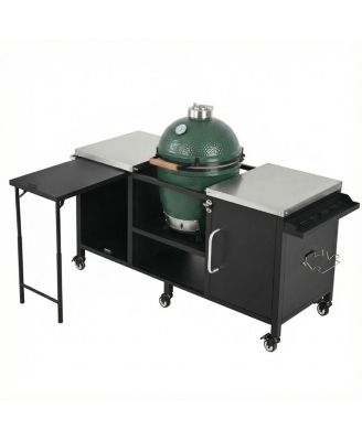  Large Grill Table for Big Green Egg and Kamado Joe