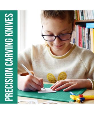 250 Exacto Craft Hobby Precision Knife Blades Set Modeling Scrapbooking 250pcs with 235 Extra Blades