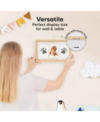 Inkless Baby Hand And Footprint Kit Frame, Mess Free Baby Picture Frame for Newborn