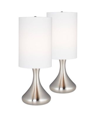 Melmore Mid-Century Modern Accent Table Lamps, Set of 2, 17" High