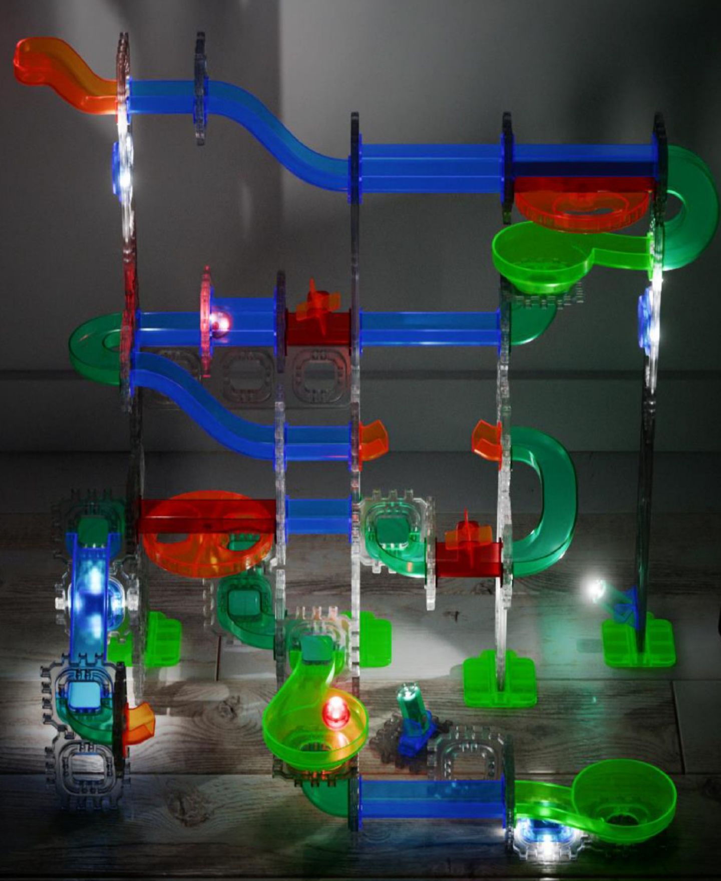 Детский конструктор Discovery Kids Glow Roll Light-Up 92-Piece Building Set, Ages 5+ — фото 5