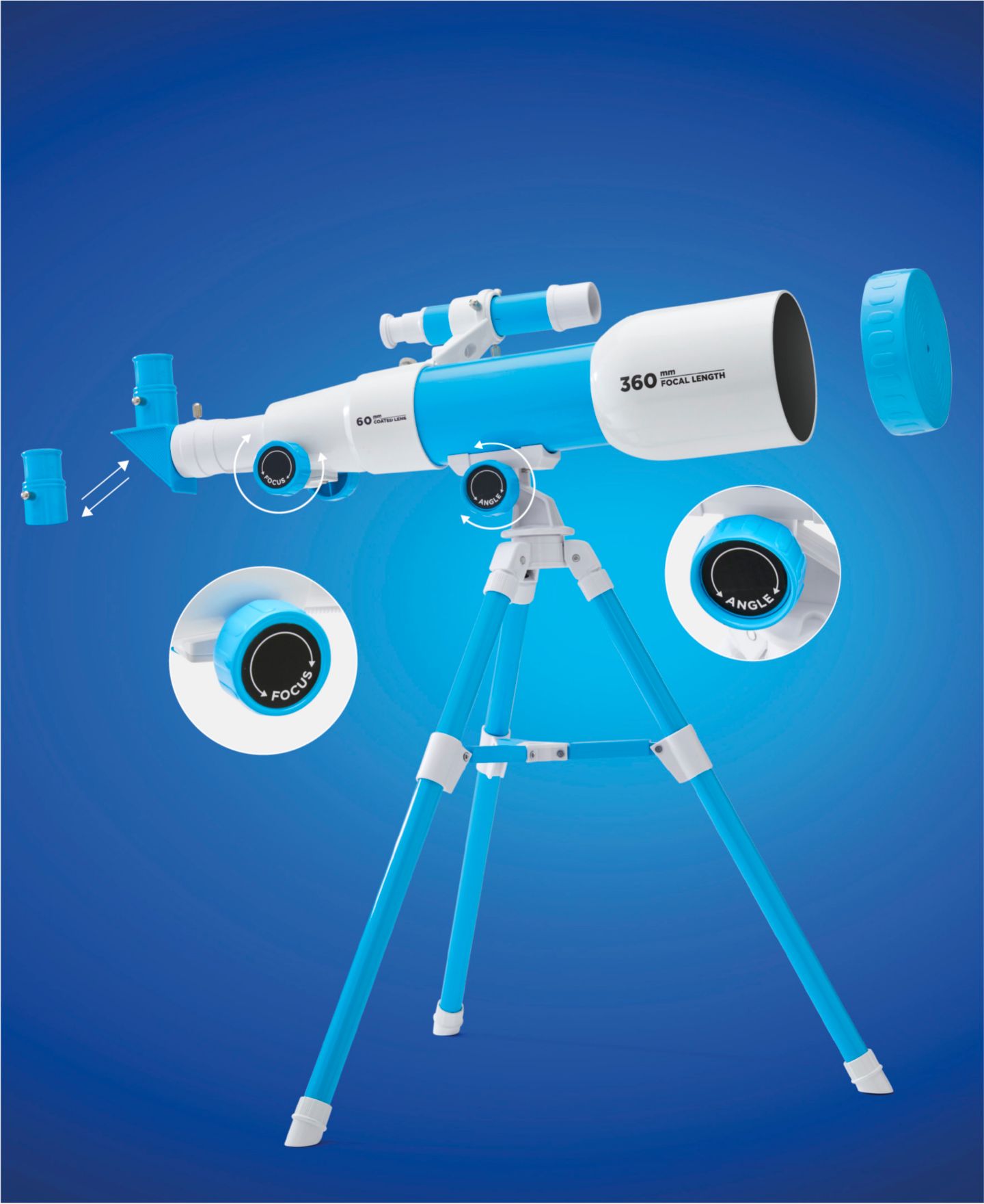 Детская игрушка Discovery Kids Toy Telescope with Tripod — фото 4