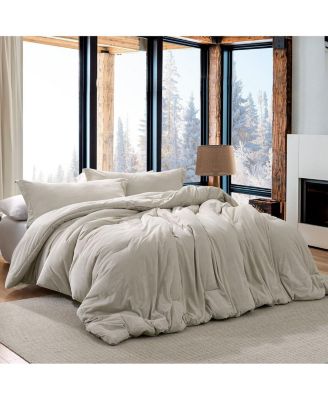 Love Thick - Lofty Oversized Comforter Set - Pumice Steel