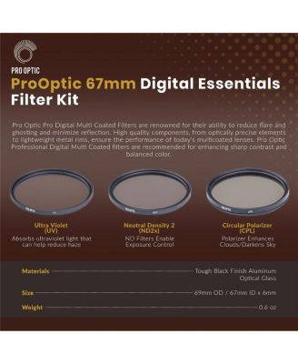 10-18mm f/2.8 DC DN Contemporary Lens for Sony E Mount Bundle with Slinger Soft Lens Case, ProOptic 67mm Digital Essentials Filter Kit, Lens Pen