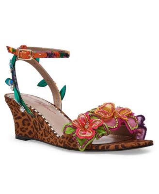Women's Spenser Flower Wedge Sandals