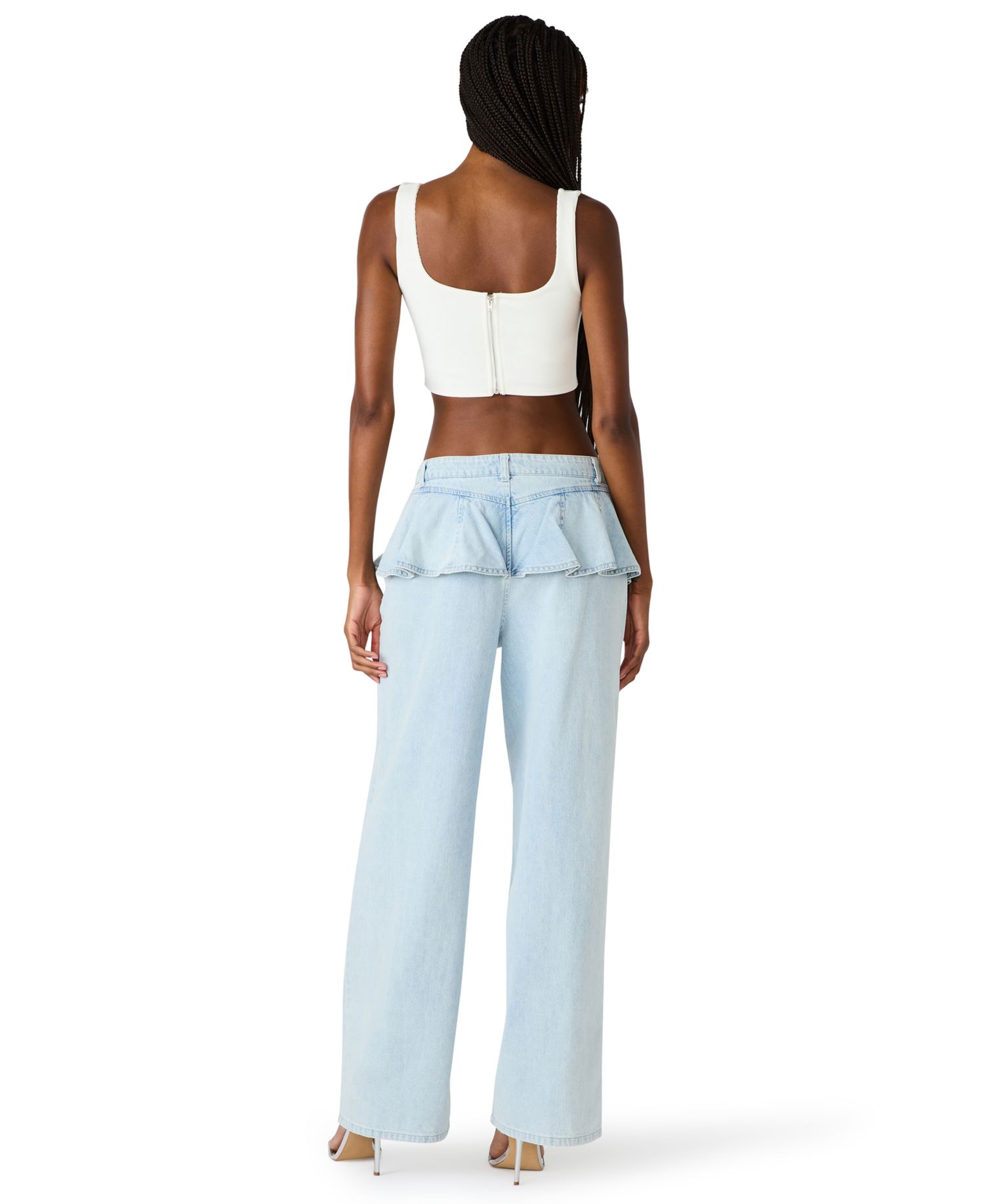 Women's Mid-Rise Wide Leg Jeans