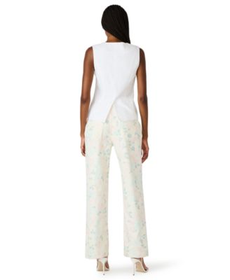 Women's Printed Straight-Fit Jeans