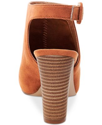 Madden Girl Beckkie Slingback Peep-Toe Booties