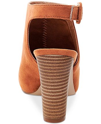 Madden Girl - Beckkie Slingback Peep-Toe Booties