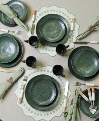 Stoneware Dinner Plates, Set of 6