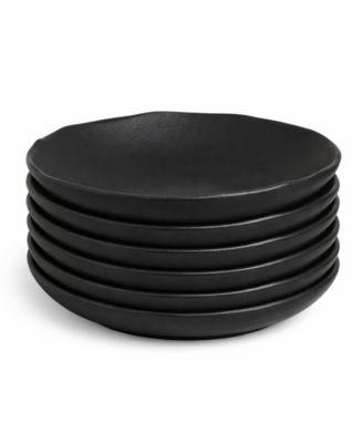 Stoneware Pasta Bowls, Set of 6