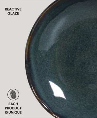 Stoneware Salad Bowls, Set of 6