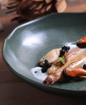 Stoneware Pasta Bowls, Set of 6