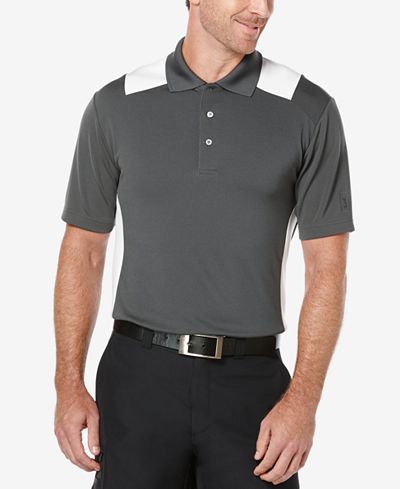 PGA TOUR Men's Colorblocked Airflux Polo Shirt