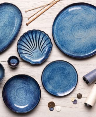 Stoneware Bread Plates, Set of 6