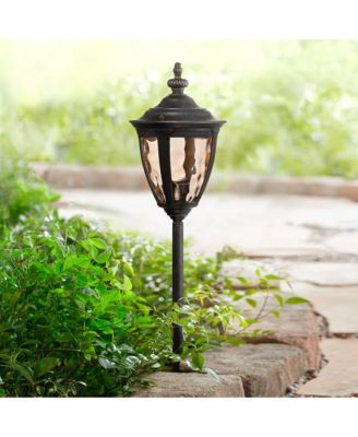 Uvas 22 1/2" High Traditional Outdoor Landscape Path Lights Porch House Set of 2 LED Bulb Finish