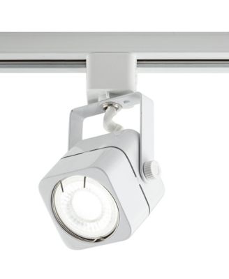 White Square 6.5 Watt LED Bullet Head for Halo Track System