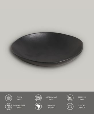 Stoneware Salad Bowls, Set of 6