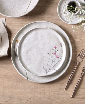 Campestre Stoneware Dessert Plates, Set of 6