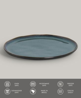 Stoneware Dinner Plates, Set of 6