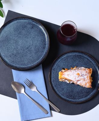 Stoneware Dessert Plates, Set of 6