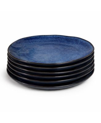 Stoneware Dessert Plates, Set of 6