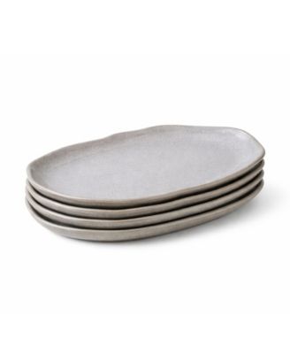 Medium Shallow 11" Oval Platters, Set of 4