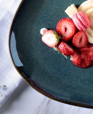 Stoneware Oval Dinner Plates, Set of 6