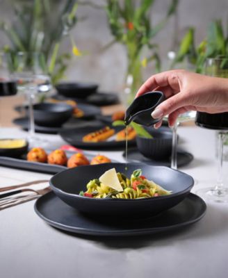 Stoneware Teardrops, Set of 6