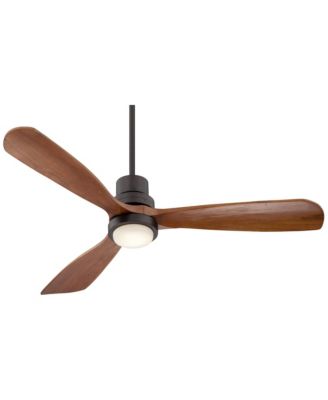 52" Delta Oil-Rubbed LED Ceiling Fan w/ 24" Rod