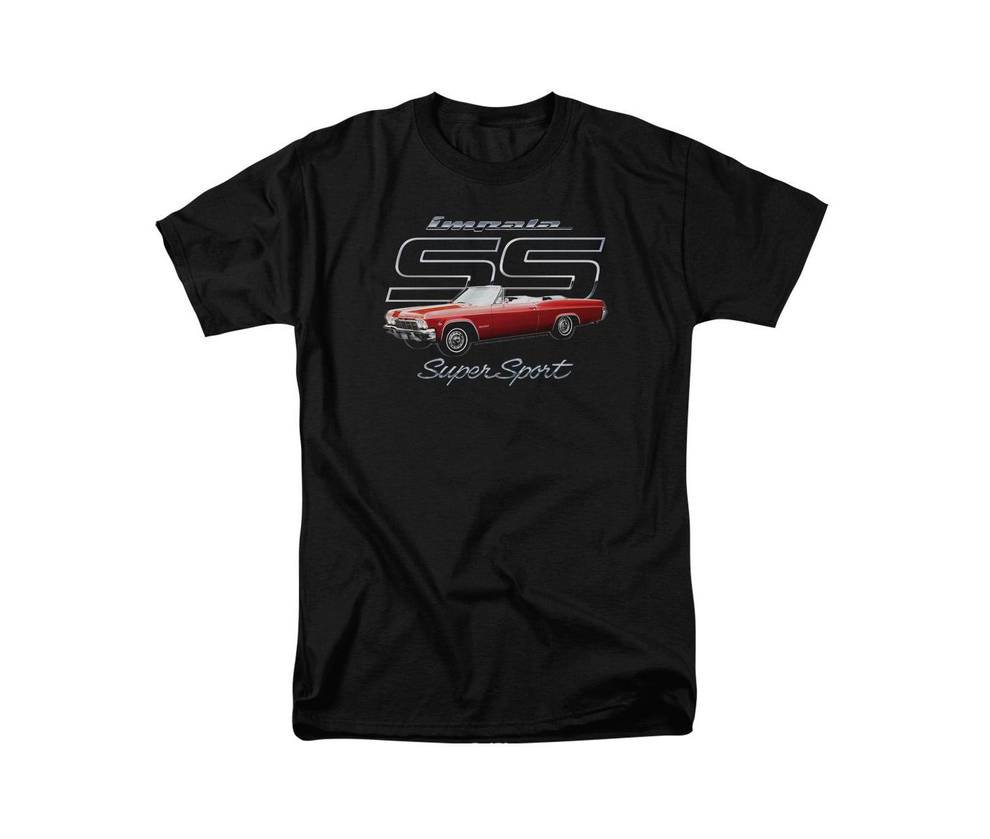 Мужская футболка Logovision Chevrolet Impala Ss, цвет: Чёрный — фото 1