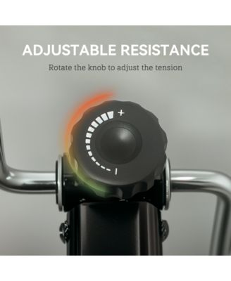 Seated Pedal Exerciser Foldable Leg Exercise Bike with LCD Monitor