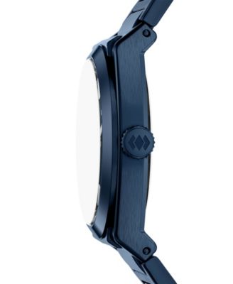 Men's Everett Three-Hand Navy Stainless Steel Watch 42mm