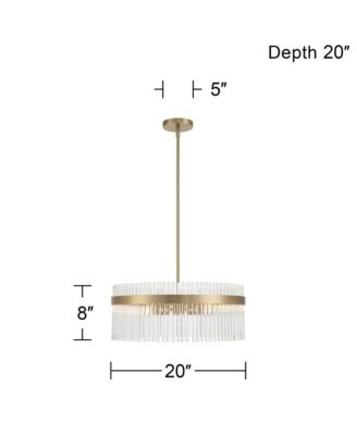  Thaisha 20" Wide 4-Light Chandelier
