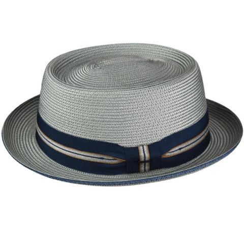 Мужской головной убор Bailey 1922 Carver Pork Pie Hat, цвет: Серый