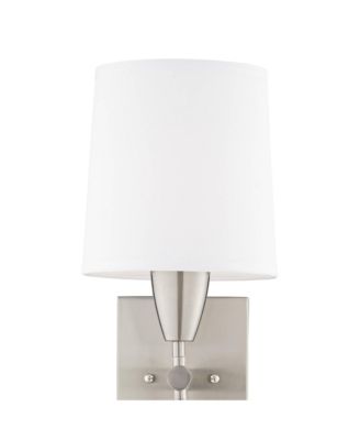 Aoife 17" High Brushed Nickel Wall Sconce with Reading Light