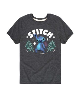 Lilo & Stitch Toddler Boys' 2T-5T Graphic Short-Sleeve T-Shirt - HEATHER CHARCOAL
