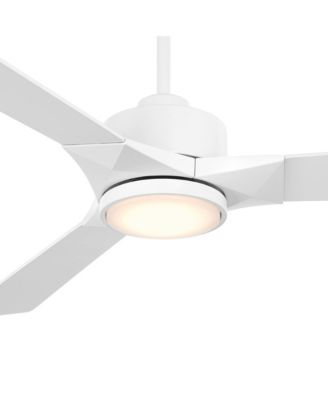 56" Kali Matte LED Damp Ceiling Fan with Remote