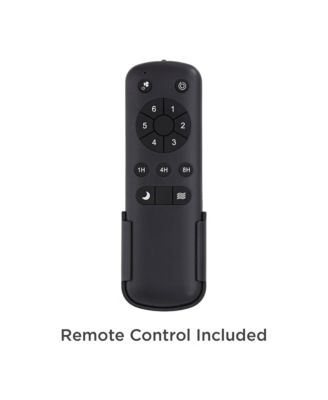 52" Casa Delta DC Dark Walnut Outdoor Ceiling Fan with 18" Rod