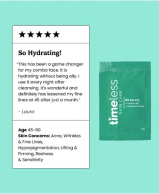 Vitamin B5 Hydration Serum Single Use Pouches