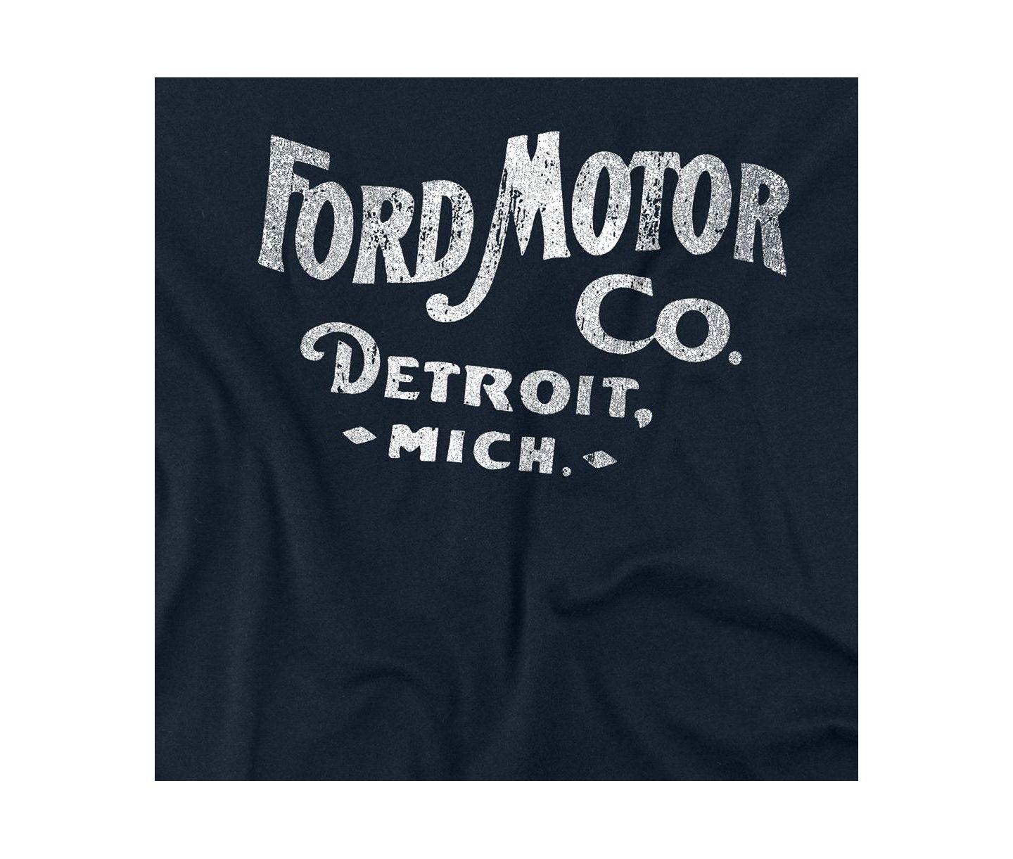 Мужская футболка Logovision Ford Motor Co, цвет: Тёмно-синий — фото 2