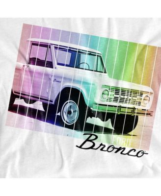 Men's Ford Bronco Retro Rainbow T-Shirt