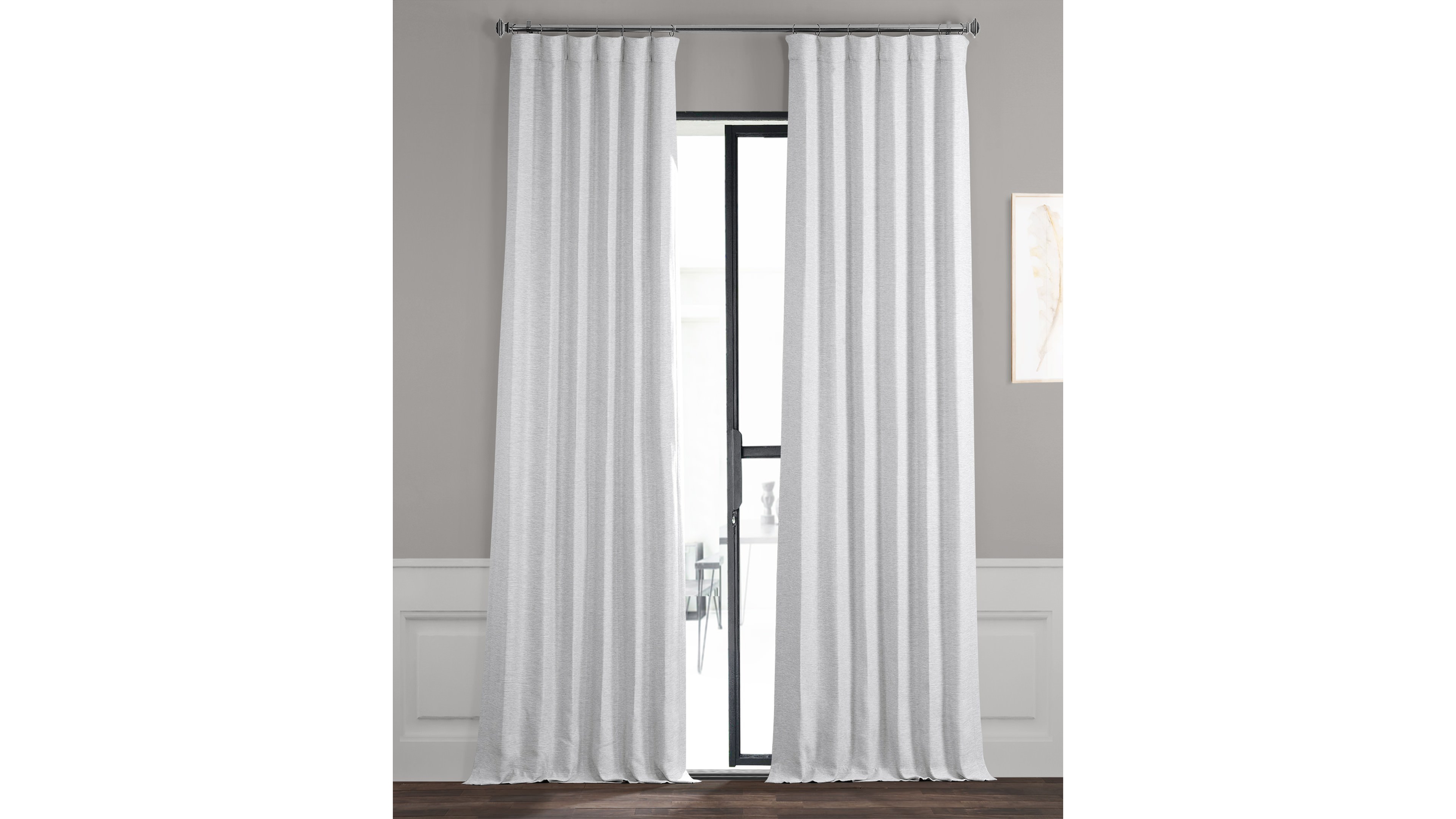Half Price Drapes Textured Bellino Room Darkening Curtain
